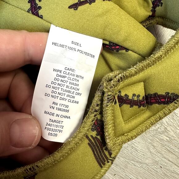 Hyde and Eek Frankenstien Hat Mask Green Costume Halloween Cosplay Size L Large - Picture 7 of 8